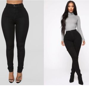 Classic High Waist Skinny Jeans